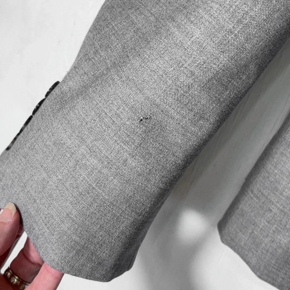 Hugo Boss Tesse Biella Italy Dual Vent Unconstructed Blazer Jacket Mens 46R